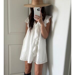 Llacie piper ruffled mini dress